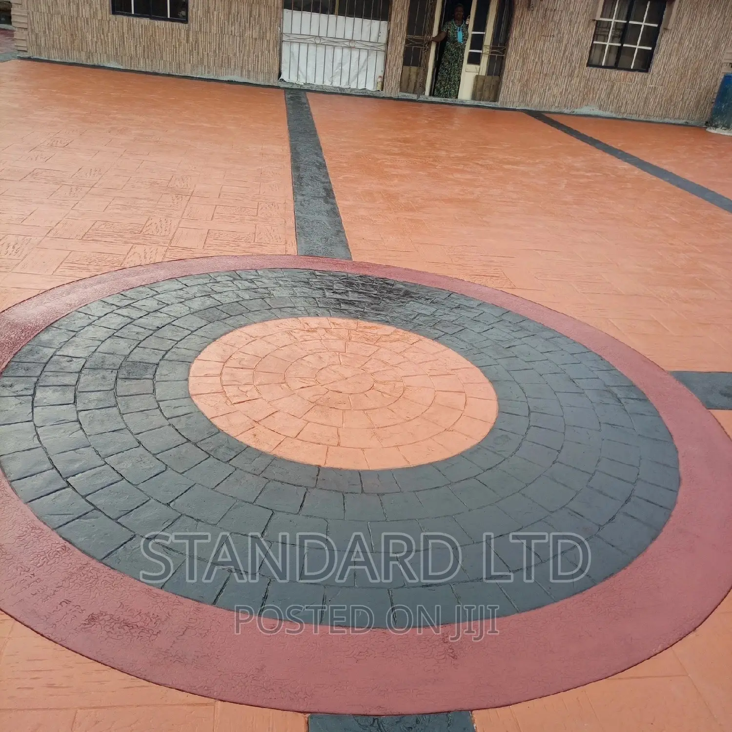 Standard Quality Stamp Concrete Floor