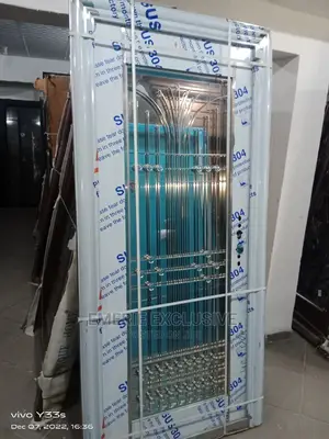 3ft Turkey Stainless Steel Glass Door