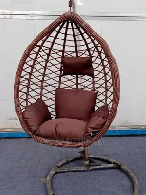 Quality Rattan Made Outdoor/Indoor Hanging Swing Chair. 
