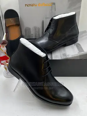 High Quality Ankle Leather Shoes