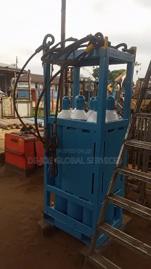 Oxygen and Acetylene Gas Racks for 6 Bottles