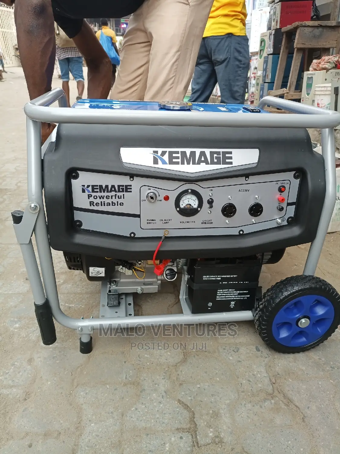 10.5kva Kemage Generator 100% Copper With Key Start.