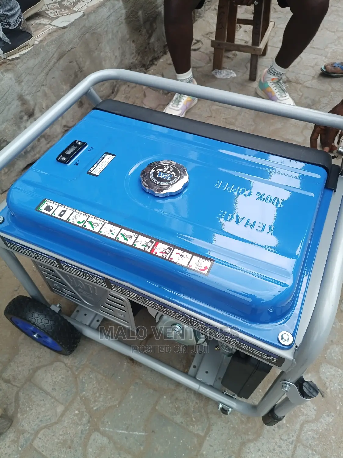 10.5kva Kemage Generator 100% Copper With Key Start.