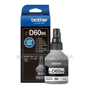 Brother Bt D60bk Black Ink Tank Bottle Cartridge_ Original