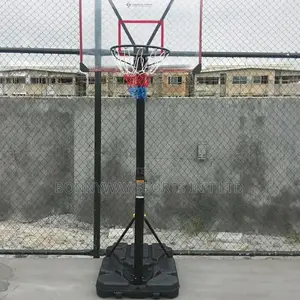 American Fitness Transpirent Basketball Upright Stand