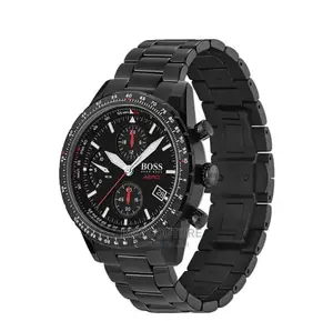 HUGO BOSS Top Notch Black Steel Watch Available in Store