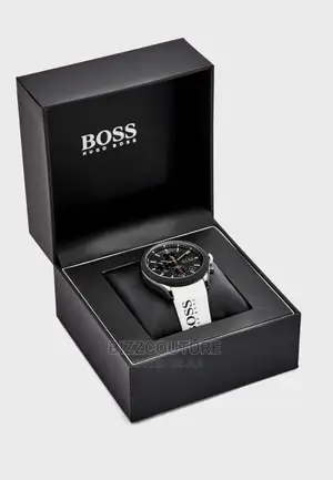 HUGO BOSS Top Notch Rubber Strap Watch Available in Store