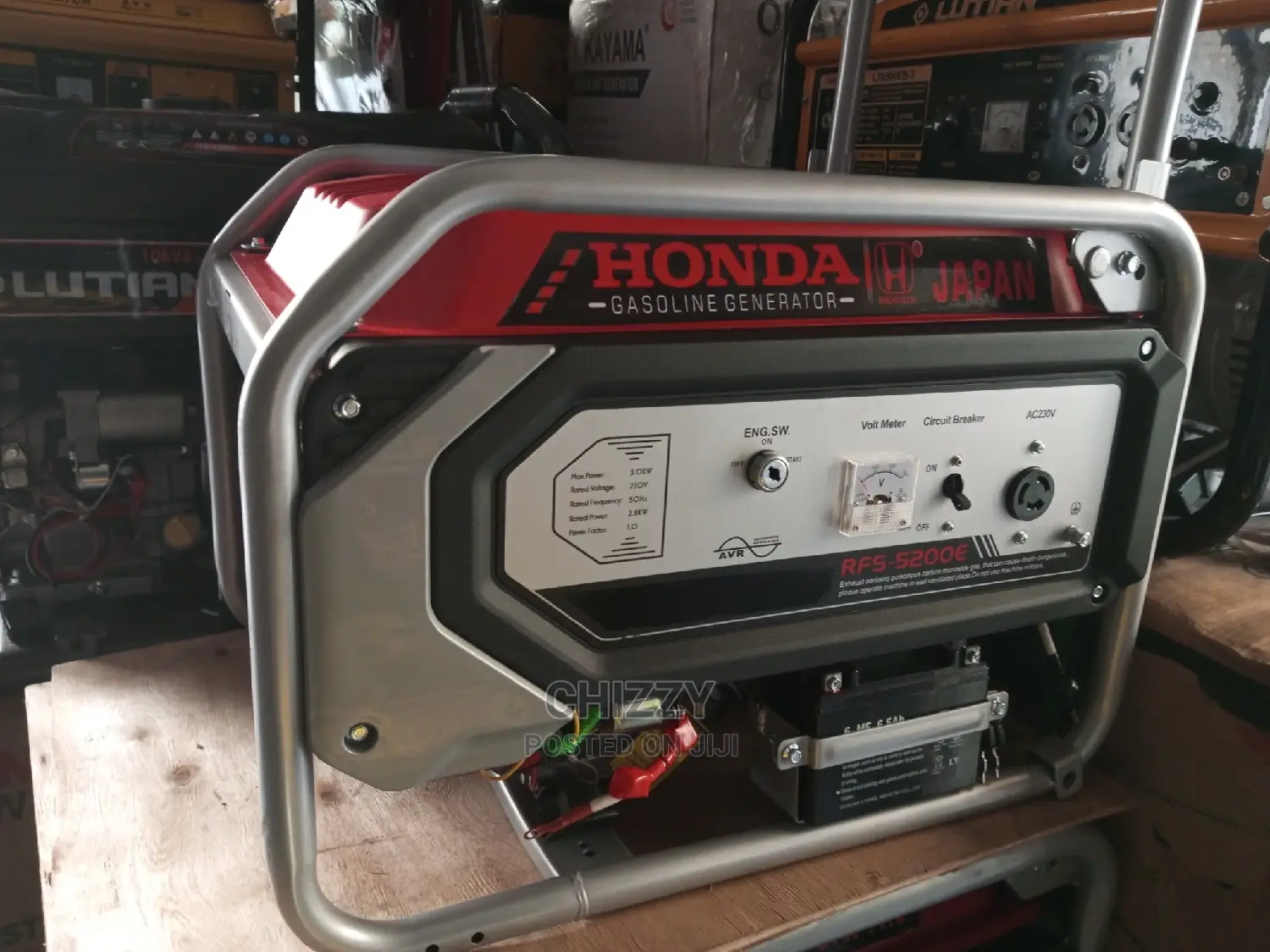 Honda Generator 100%Copper Wire 4.5kva