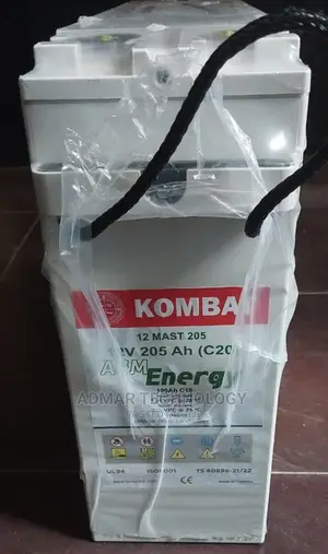 Kombat 12V 205AH AGM Slim Battery