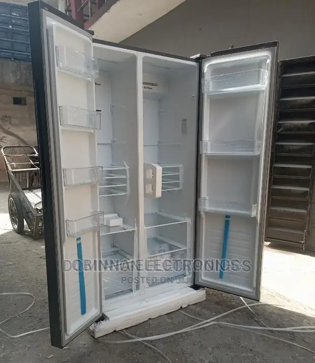 Brand New HISENSE Side by Side Refrigerator/516l/Silver/