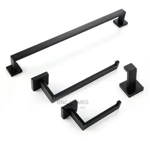 Black Towel Rail,Tissue Paper Holder, Hook