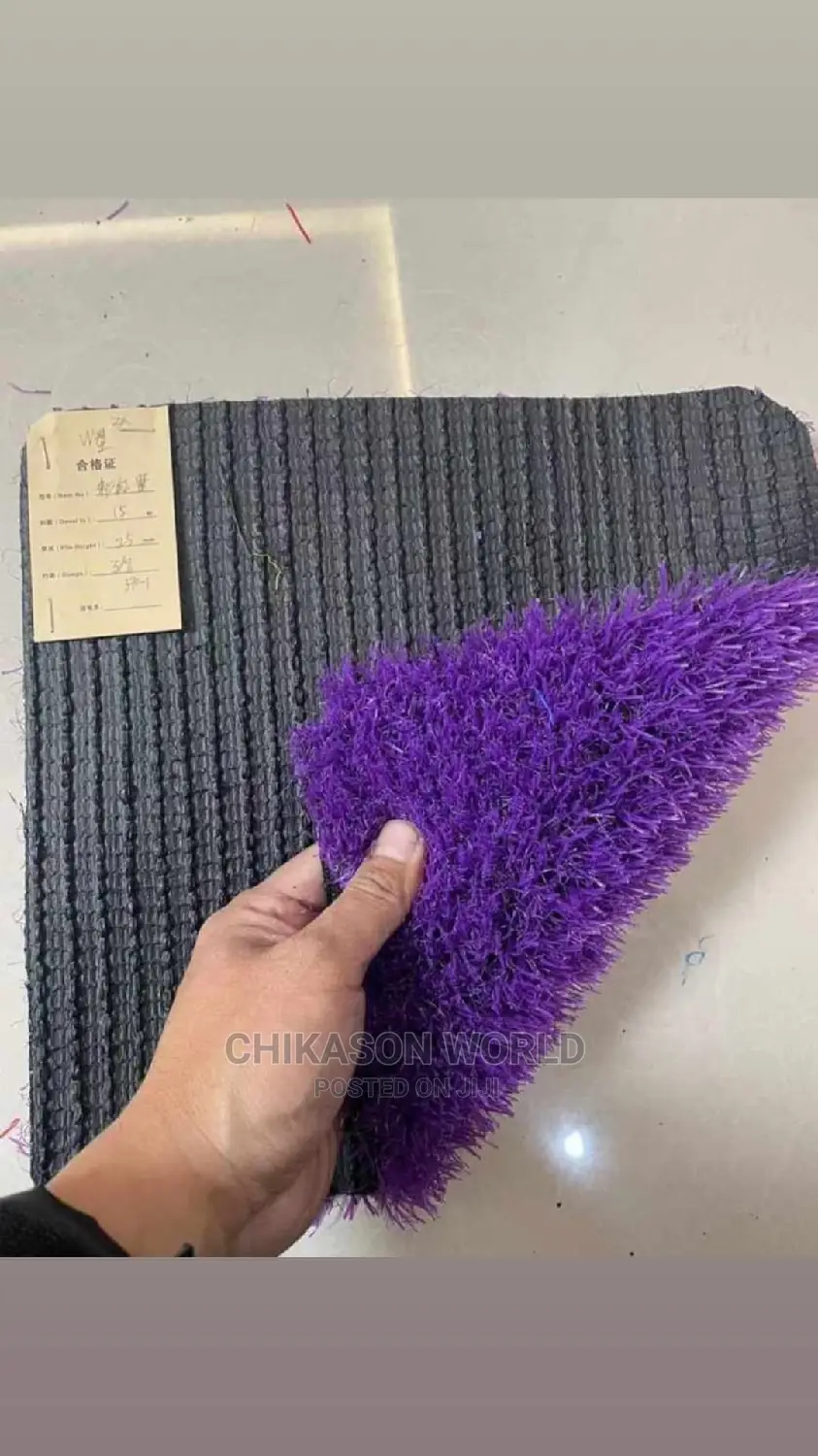 Purple Grass Carpet