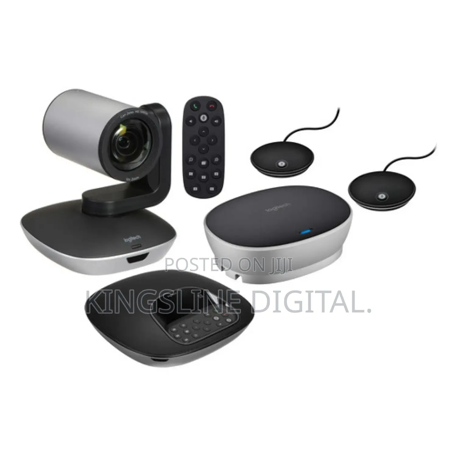 Logitech GROUP Video Conferencing System With Expansion Mics