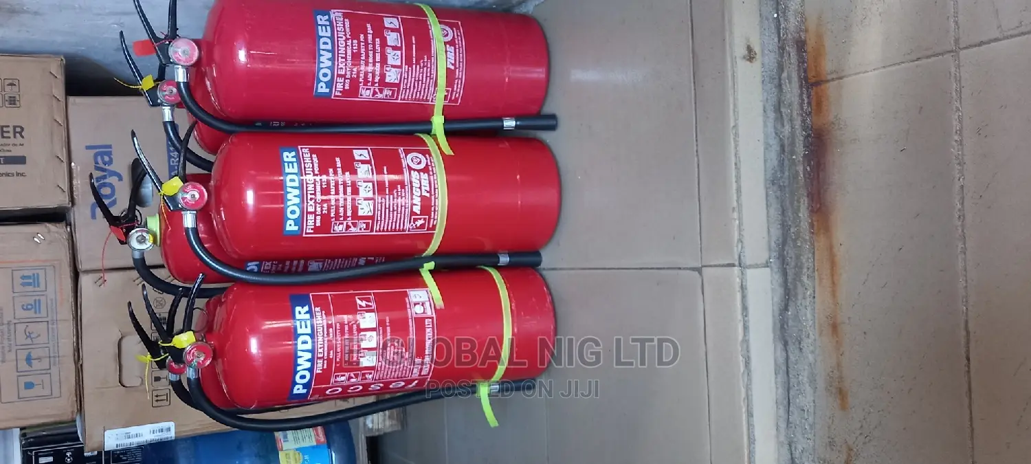Powdered Fire Extinguisher