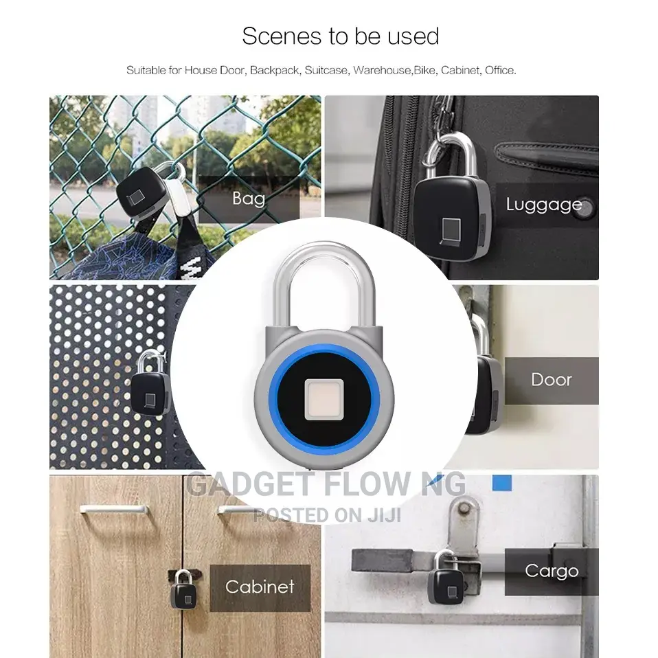 Security Lock Fingerprint Keyless Smart Locks