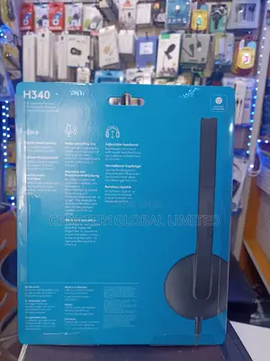 Logitech H340 Usb Headset Clear Noise-Canceling Microphone