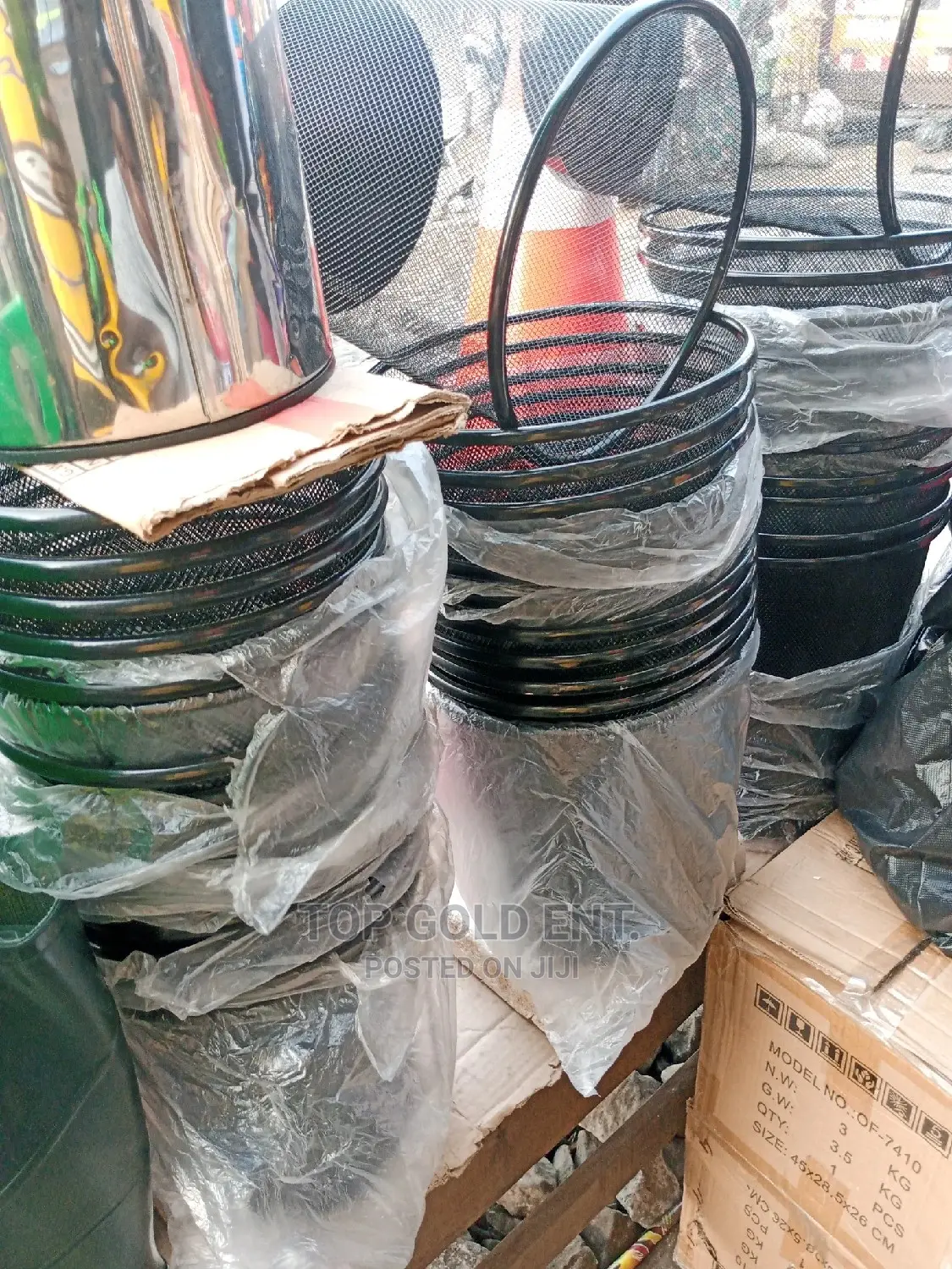 3 Set Mesh Waste Bin