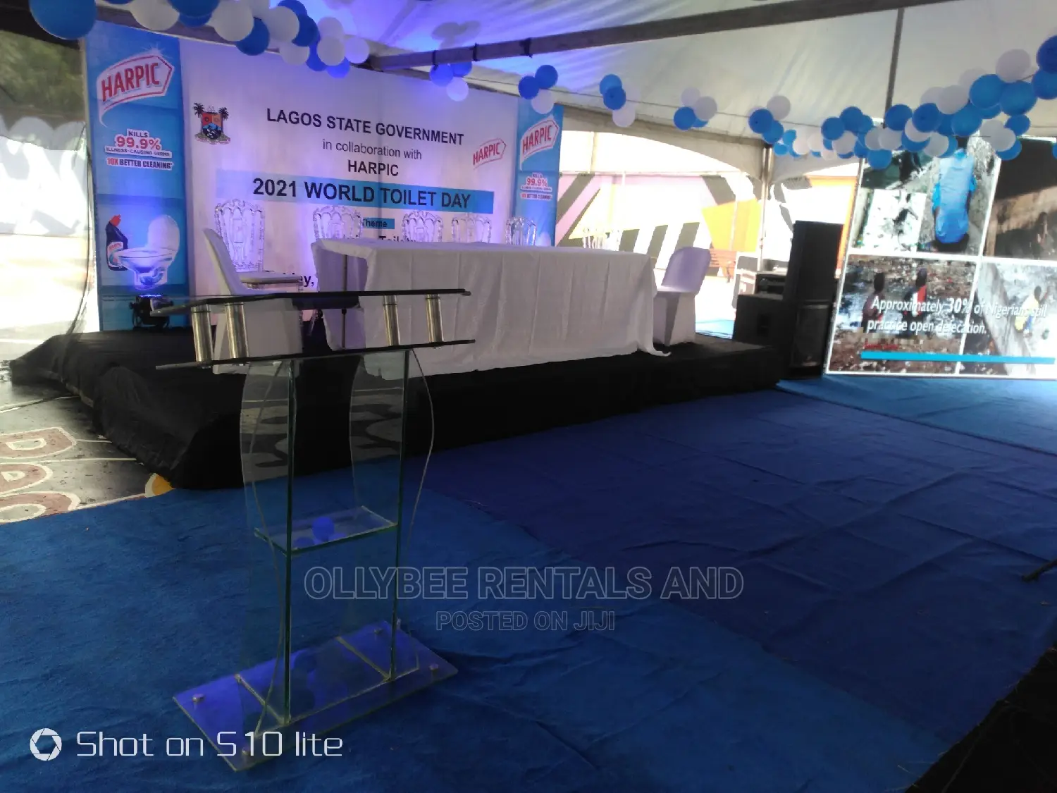 Podium Available for Rent