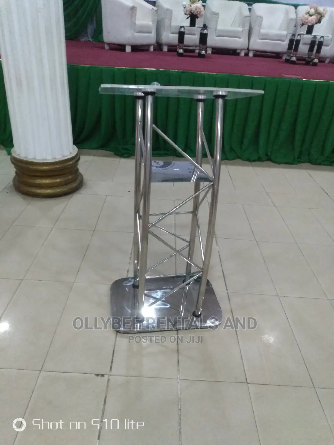 Podium Available for Rent
