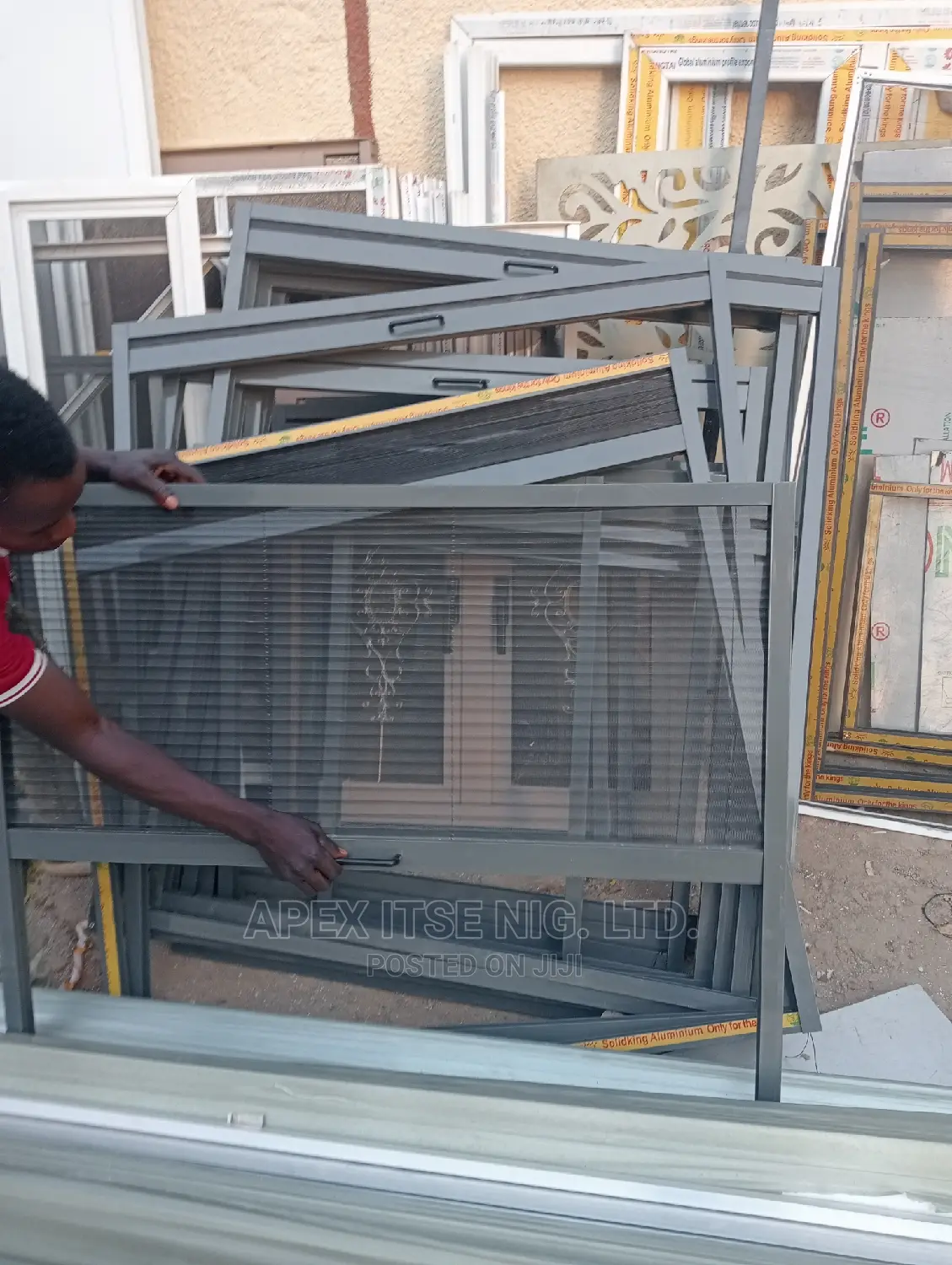 Rolling Aluminum Window Net