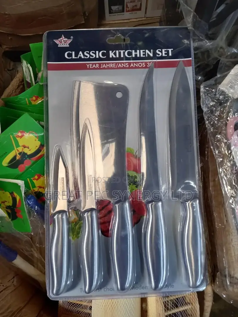 Knife Set (Quality Stainless Steel) - Knives