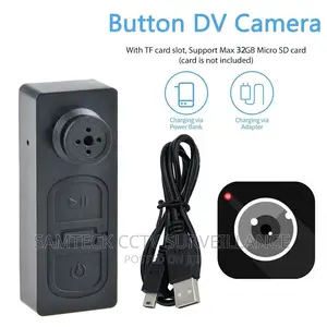 Mini Spy Hidden Button Camera