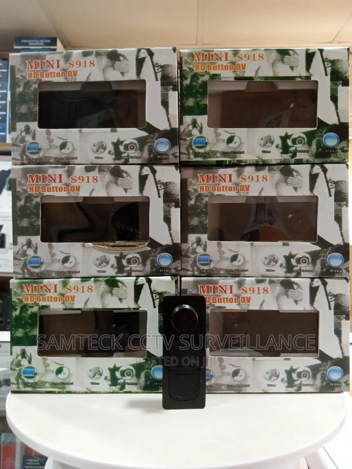 Mini Spy Hidden Button Camera