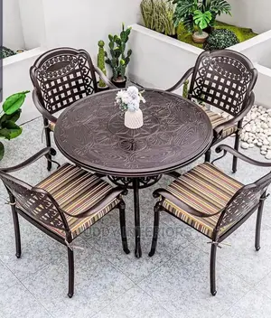 Garden Dining Table Set by 4 Seaters