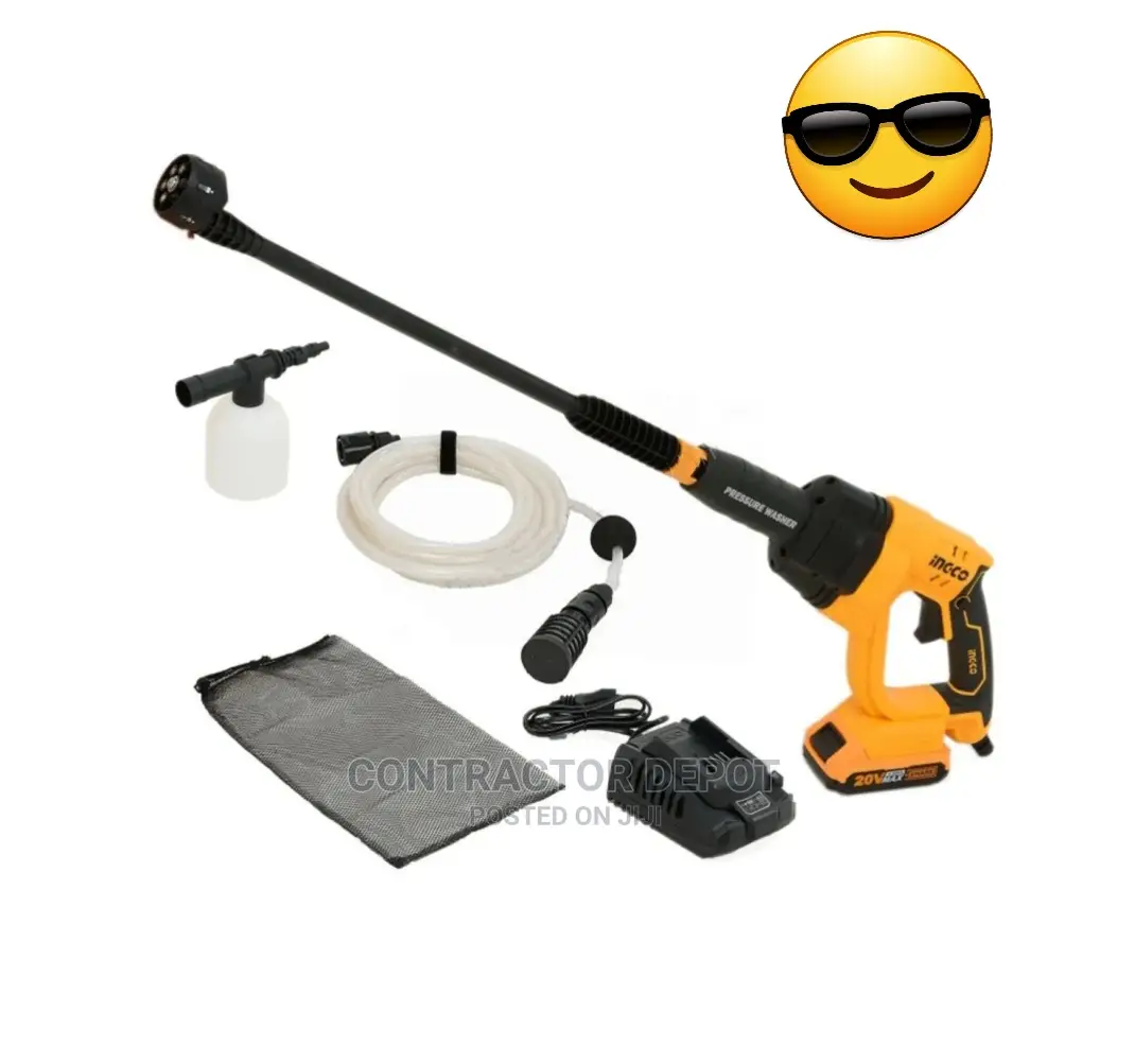 Ingco - Cordless 20V Pressure Washer