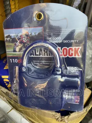 Imported Alarm Padlock