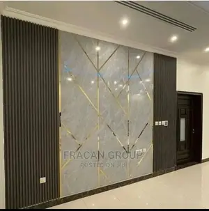 Exquisite Flutted WPC Panel in Lagos. Fracan Interior LTD
