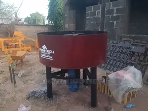 Pan Concrete Mixer For Concrete Block Production.