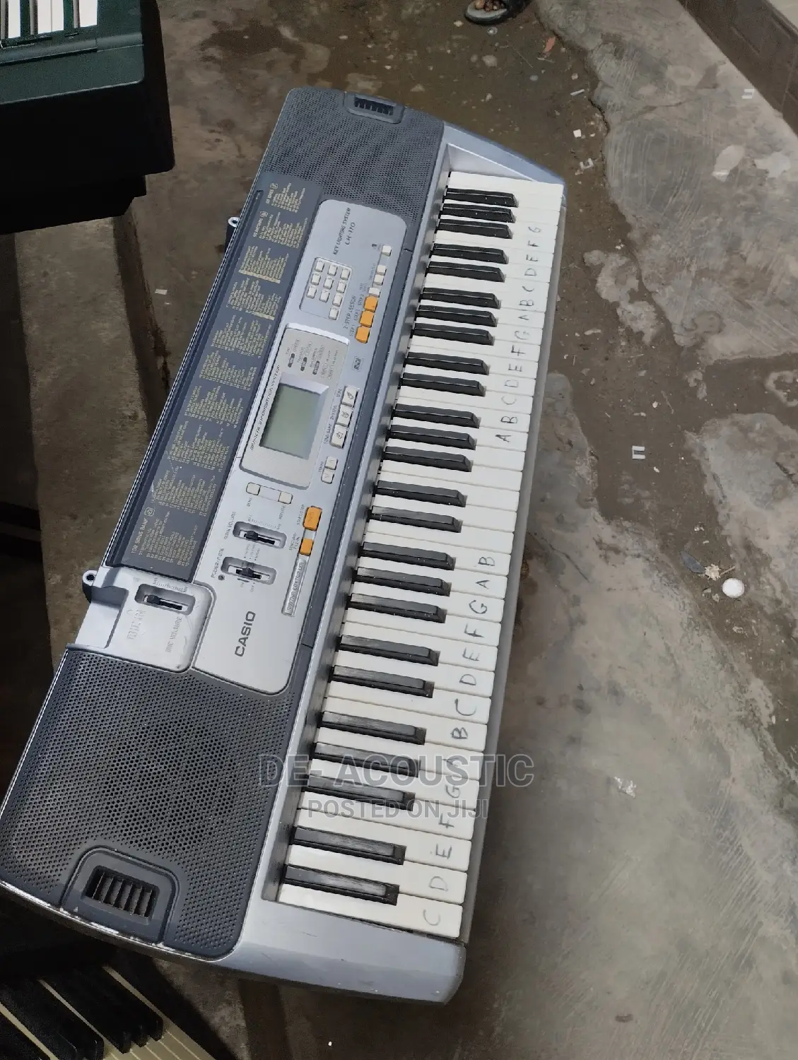 Casio LK110 Electronic Keyboard Key Lighting / Midi