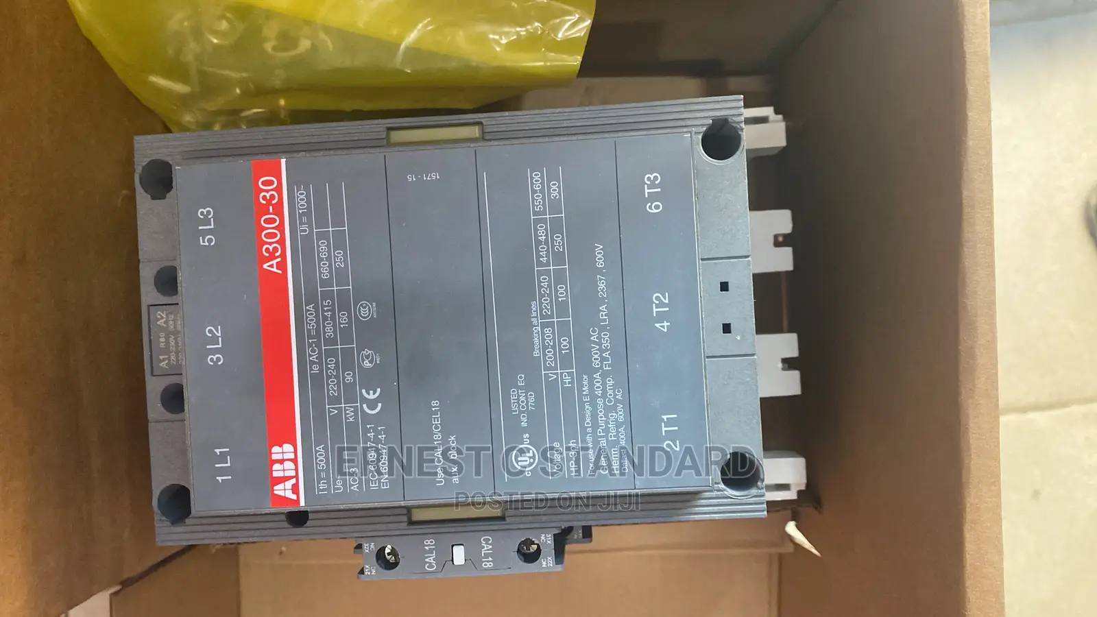 Abb Contactor 500A