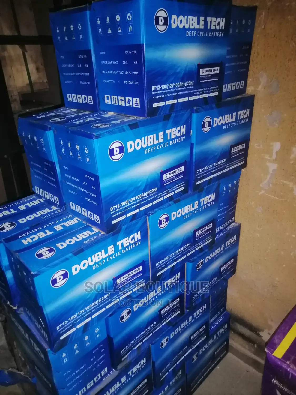 100ah Double Tech Inverter Battery