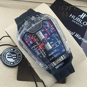 HUBLOT Classic Rubber Strap Watch Available in Store
