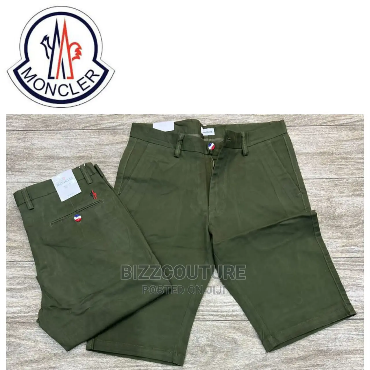 MONCLER Top Notch Shorts Available in Store