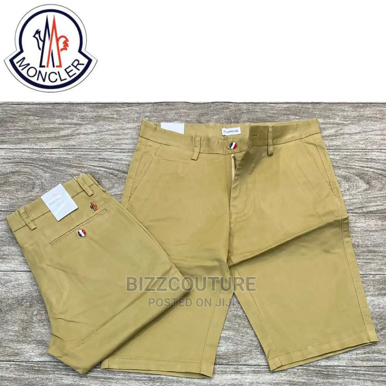 MONCLER Top Notch Shorts Available in Store