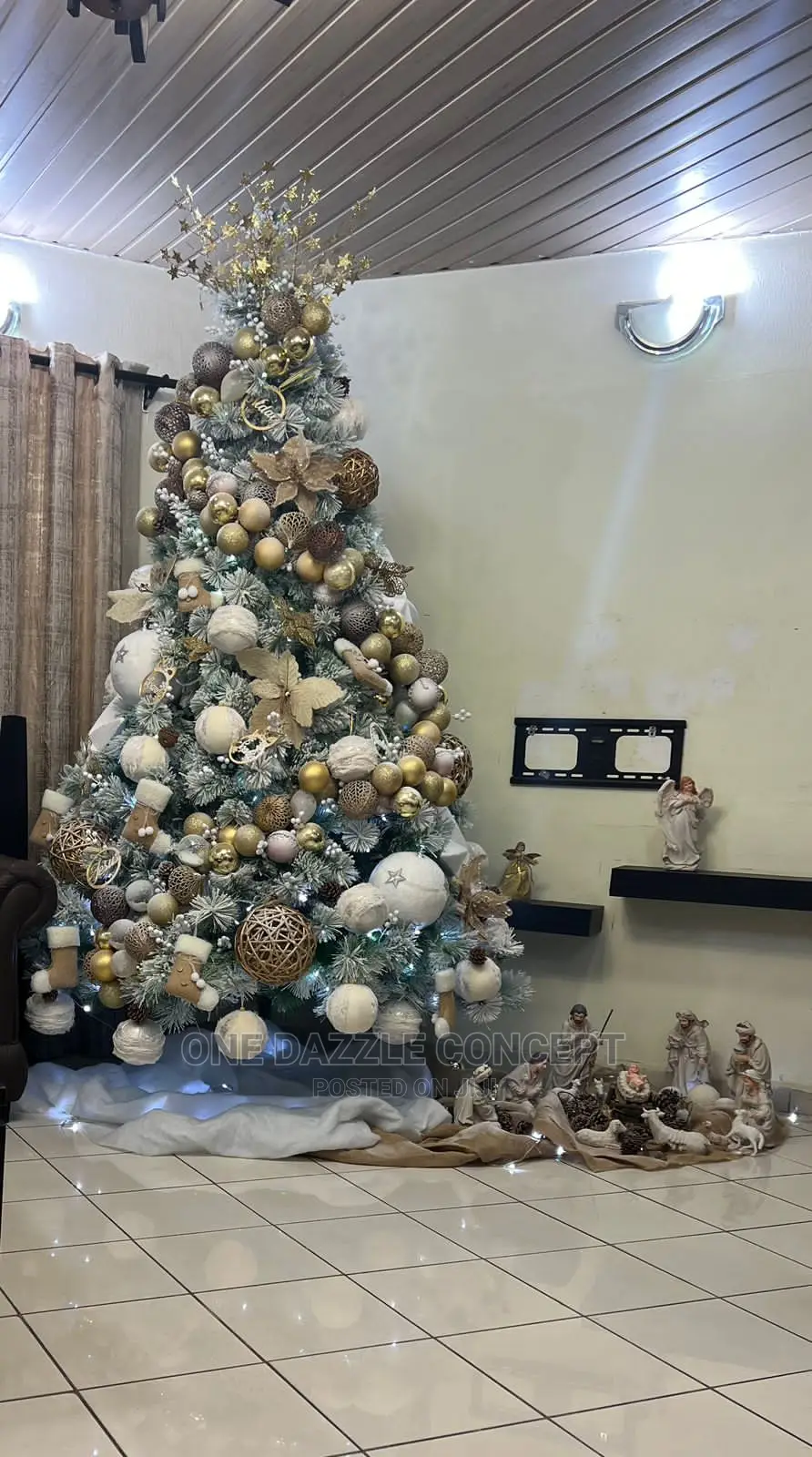 Snow Christmas Tree (6ft)