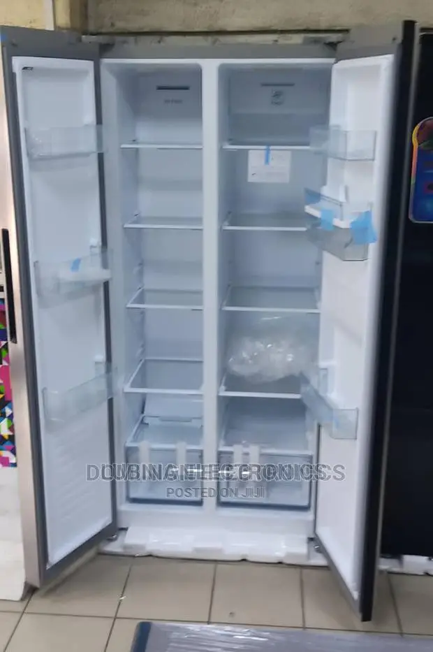 Brand New POLYSTER INVERTER Side by Side 516L Fridge/Silver/