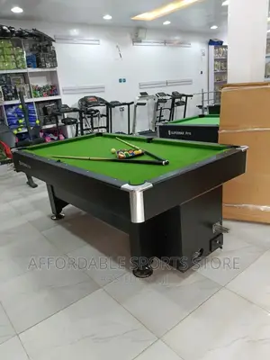 7ft Clean Foreign Coin Operated Snooker With Accessories