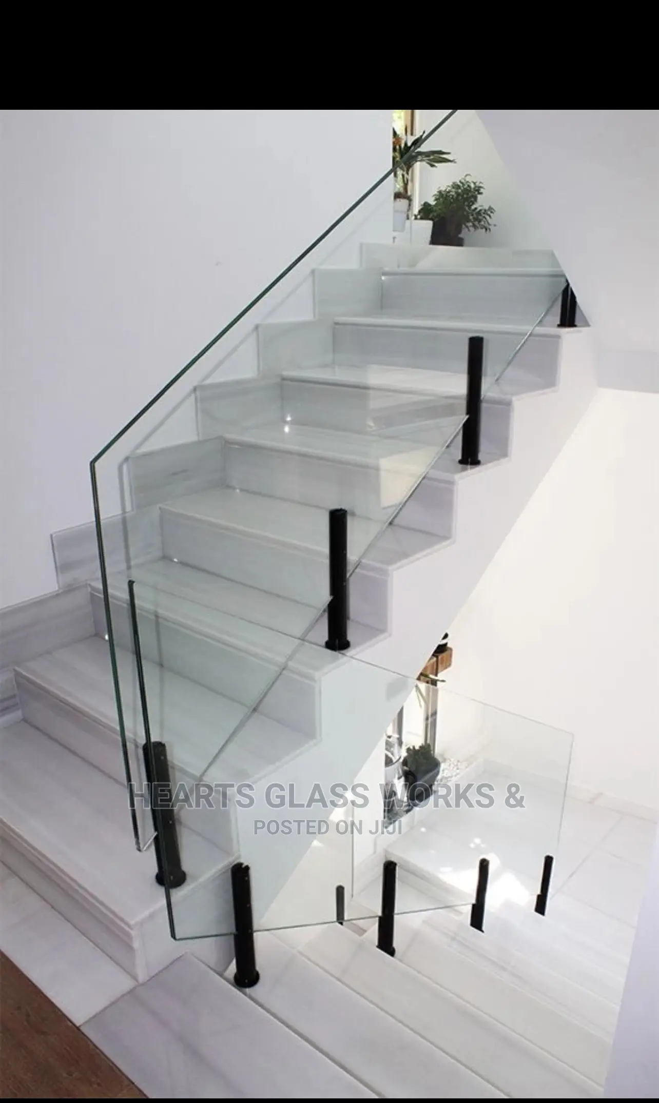 10mm Tempered Glass Stairs Railings System