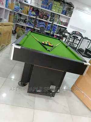7ft Classic Foreign Coin Operated Snooker With Accessories