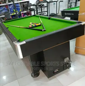 7ft Clean Exclusive Foreign Coin Snooker With Accessories