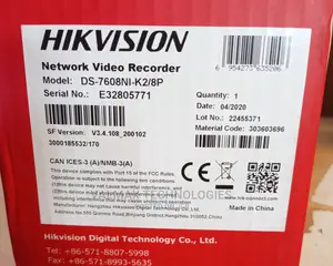 Hikvision Ds 7600 Series 16 Channel Network Recorder