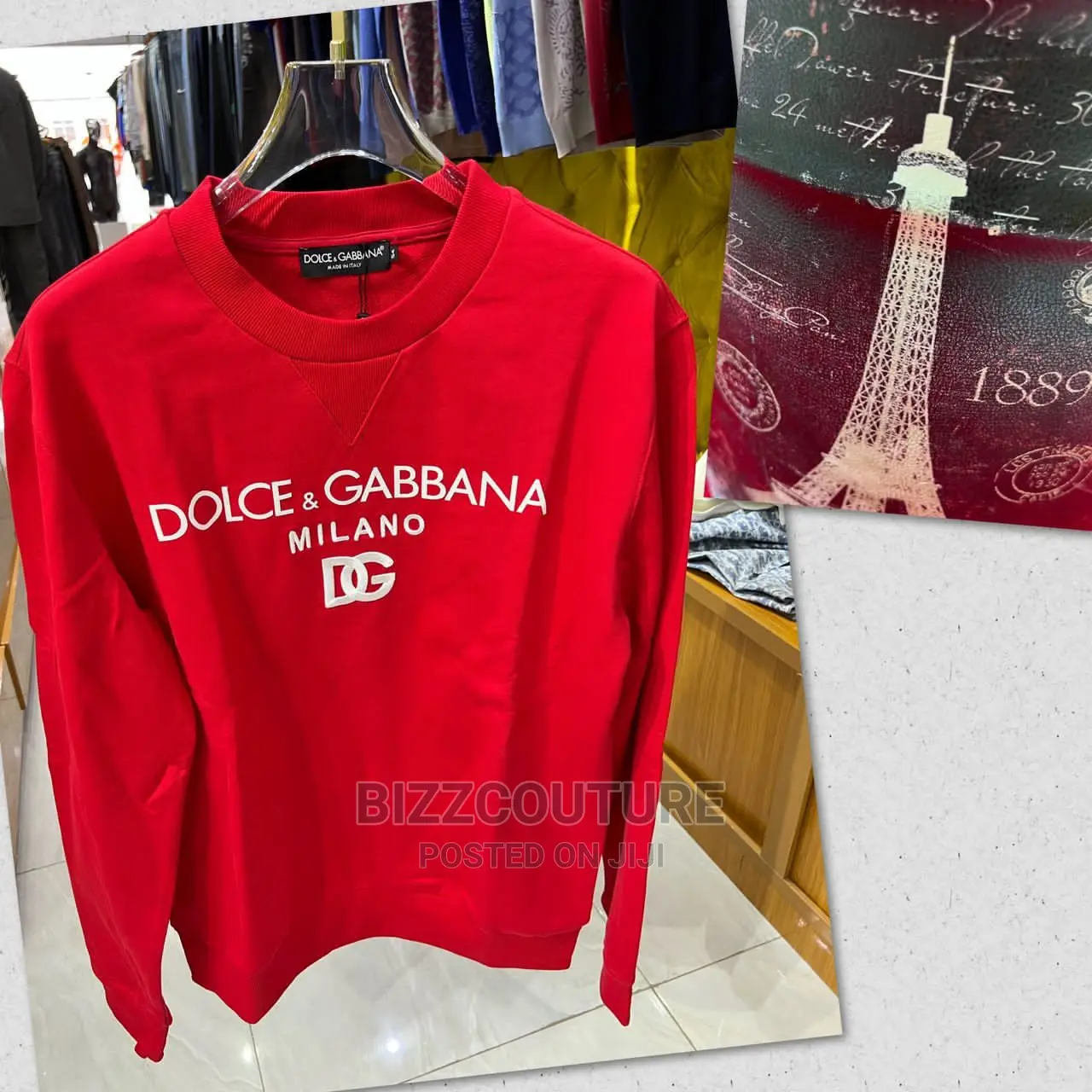 DOLCE GABBANA Top Notch Sweater Available in Store