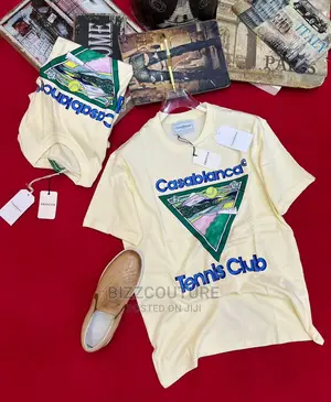 CASABLANCA Top Notch T-Shirts Available in Store