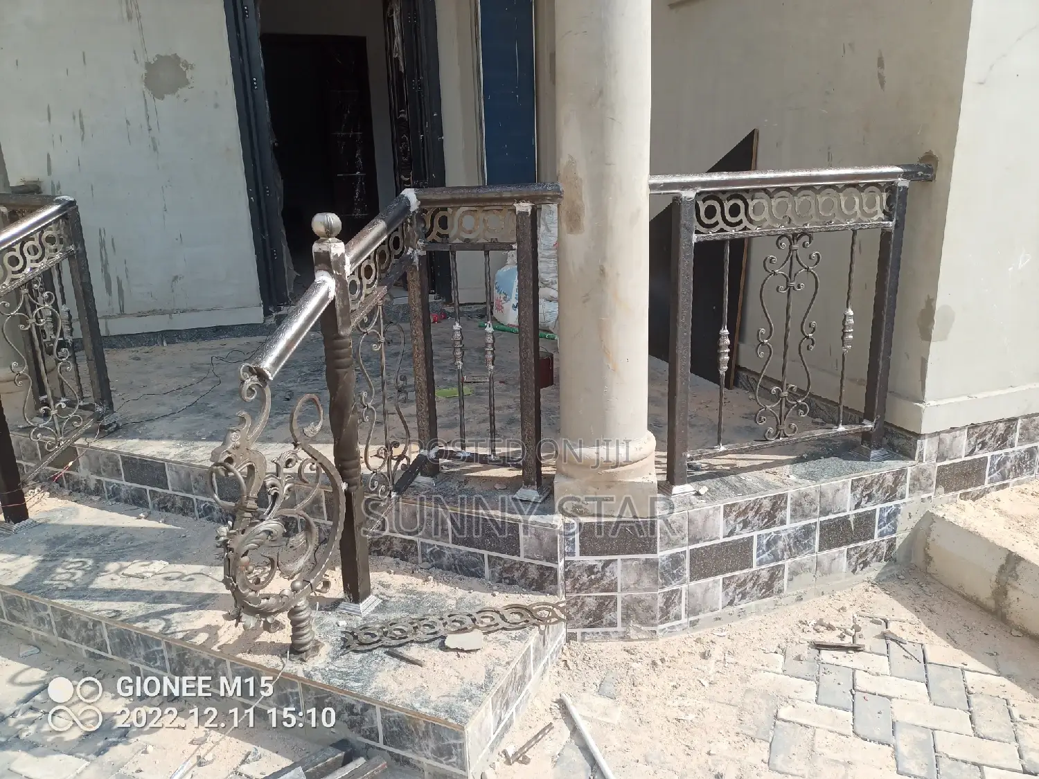 Wrought Iron Rails