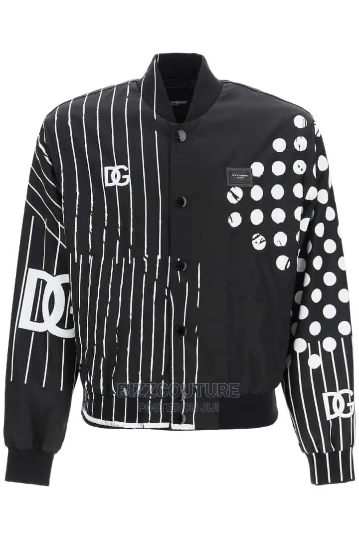 DOLCE GABBANA Top Notch Bomber Jacket Available in Store
