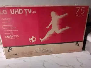 LG 75" Uhd Smart TV With Browser+Netflix+Mira Cast